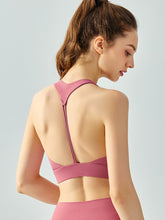 Women's vest , sports and fitness top, yoga gathering bra, running training